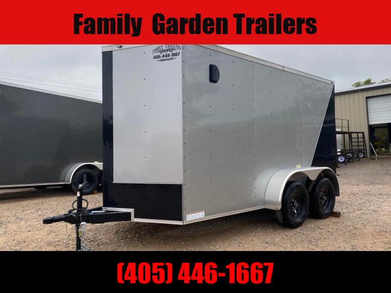 2023 FGT 6x12 Tandem Axle Enclosed Cargo Trailer Family Garden