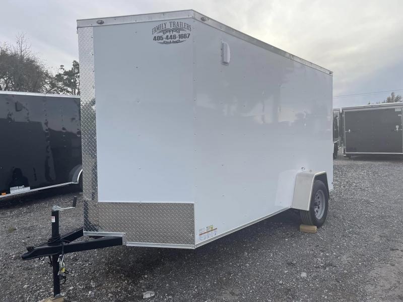 2023 Family Trailer 6x12SA Enclosed Cargo Trailer Family Garden