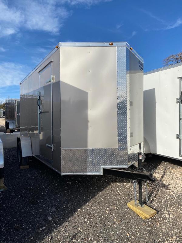 2023 Family Trailer 6x12SA Enclosed Cargo Trailer Family Garden