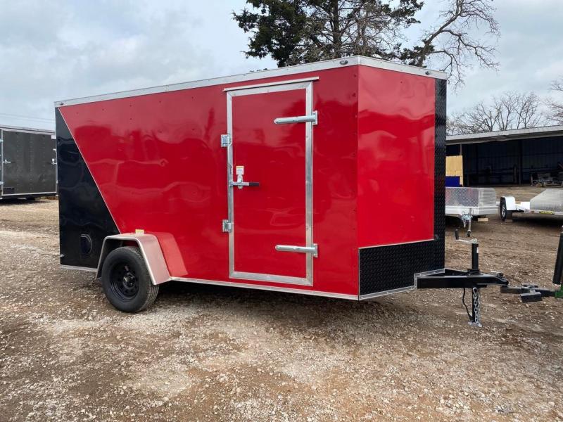 2023 Family Trailer 6x12SA Enclosed Cargo Trailer Family Garden