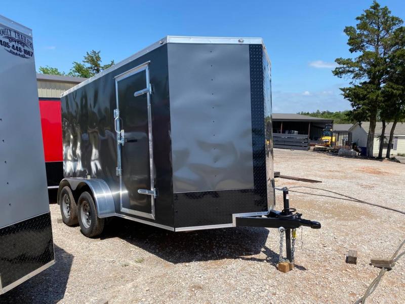 2023 FGT 6x12 Tandem Axle Enclosed Cargo Trailer Family Garden