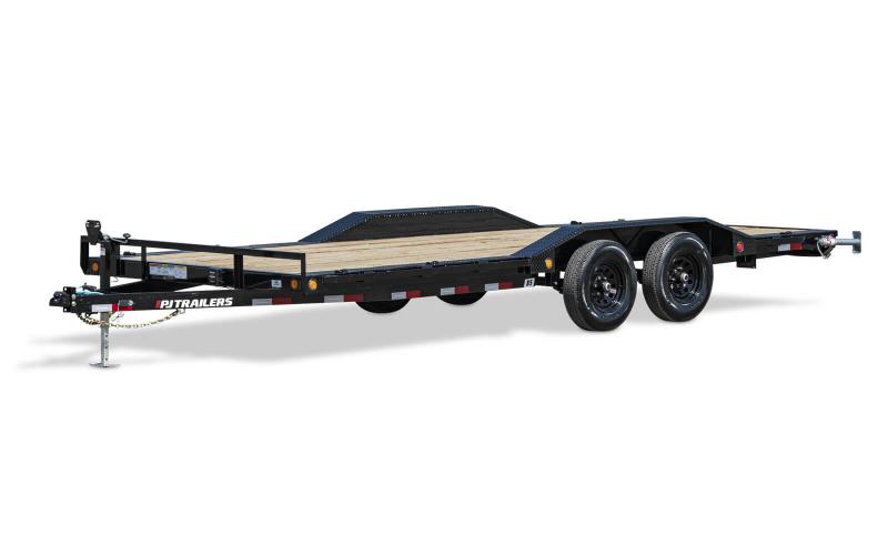 2023 PJ Trailers B5 20' Equipment Car Hauler w/Drive Over Fenders