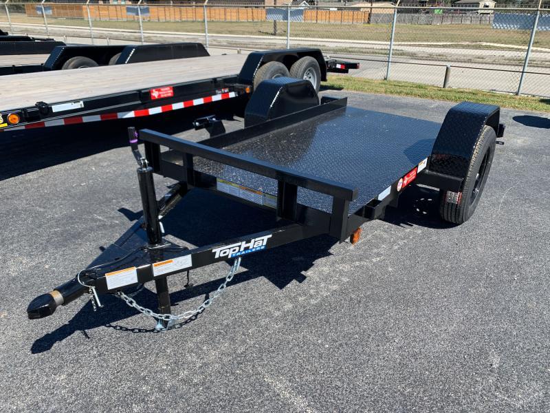2022 TOP HAT 4X8 STEEL FLOOR 3K Pasadena Trailer Flatbed, Utility, Cargo and Dump Trailers