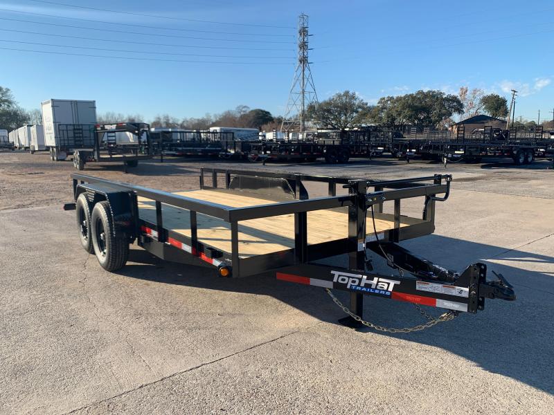 2023 TOP HAT 16X83 HEAVY HAULER SIRS 14K Pasadena Trailer Flatbed, Utility, Cargo and Dump
