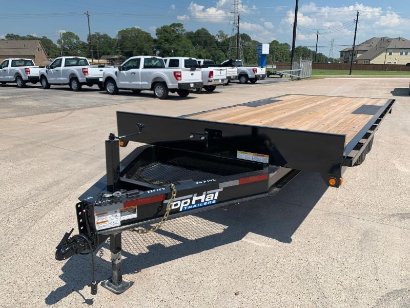 2024 TOP HAT 20X102 DECKOVER 14K Pasadena Trailer Flatbed, Utility