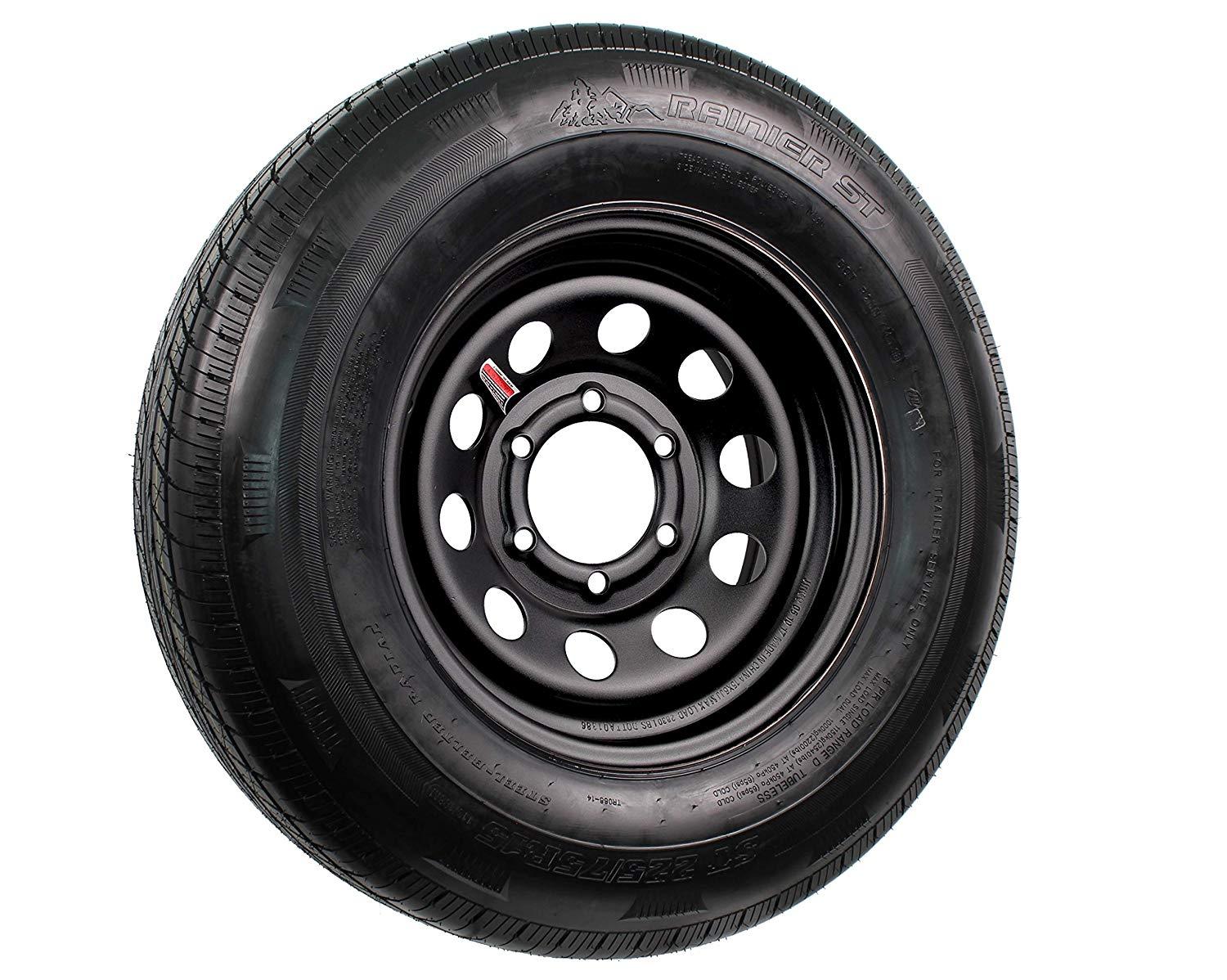 Spare Tire and Rim (225/75R15 - 6 Bolt) - Big Tex Trailers