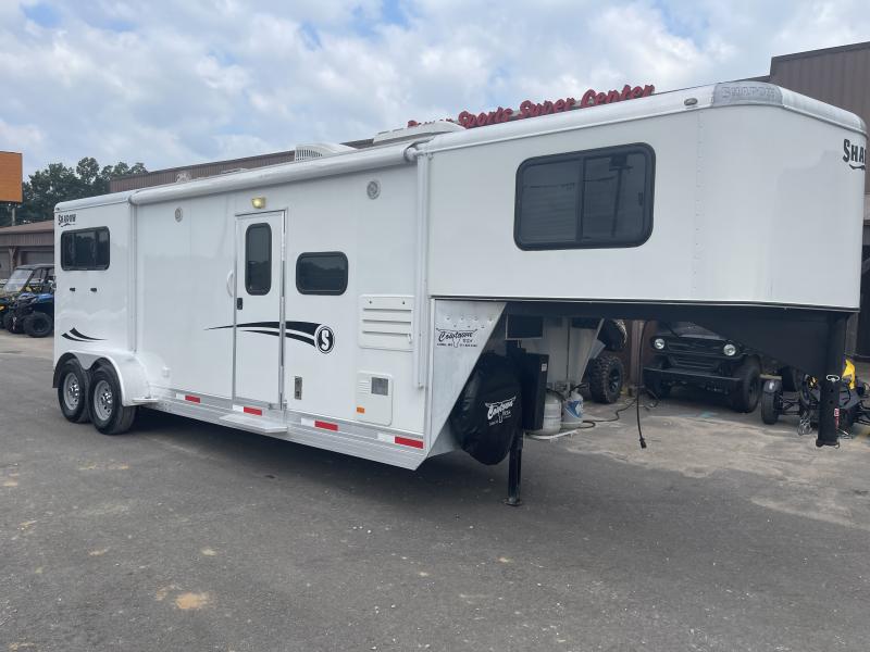 2018 Shadow 2Horse Trailer with Living Quarters and Slide Living