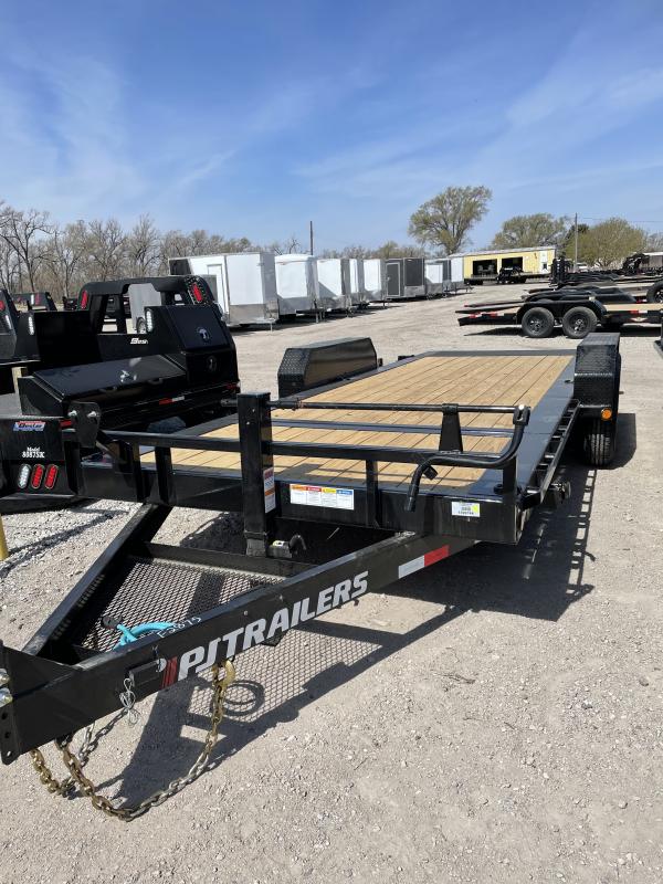 2023 PJ Trailers 82" x 20' TJ Equipment Trailer Kohler Trailers in N