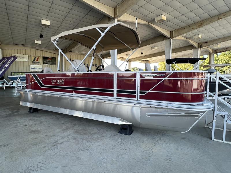 2022 Suncatcher Fusion 322FC Pontoon Boat Ed Watkins Marine