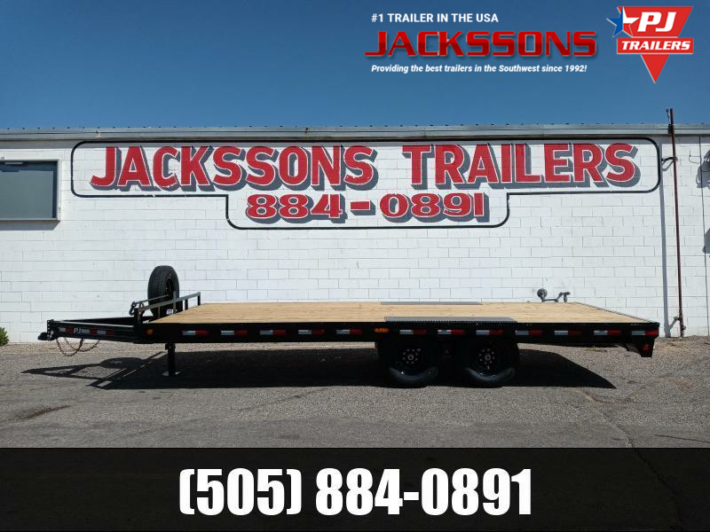 2022 PJ Trailers 96" x 20' 8" IBeam Deckover (F8) Flatbed Trailer