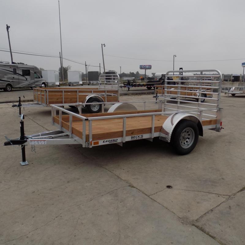 New Legend 6' x 10' Aluminum Utility Trailer For Sale 0 Down