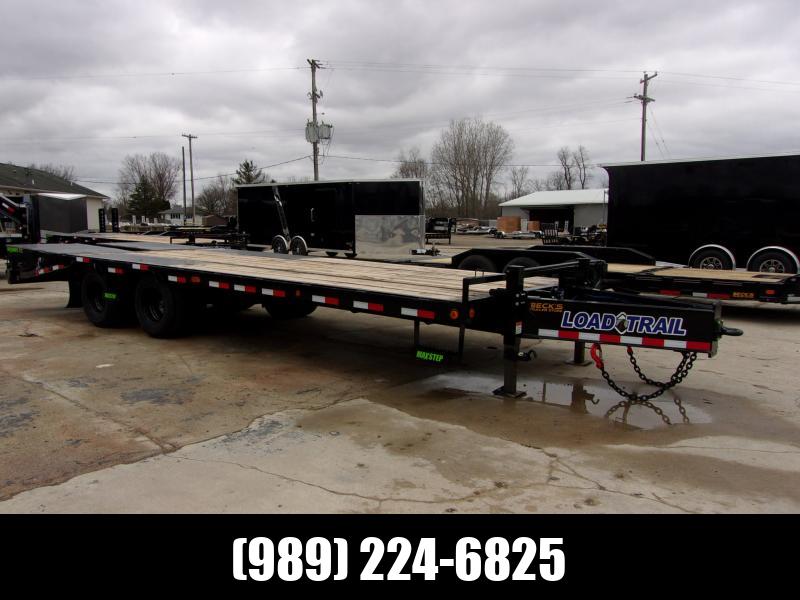 New Load Trail 102" x 25' LowPro Pintle Hook Equipment Trailer For Sale 0 Down & Payments