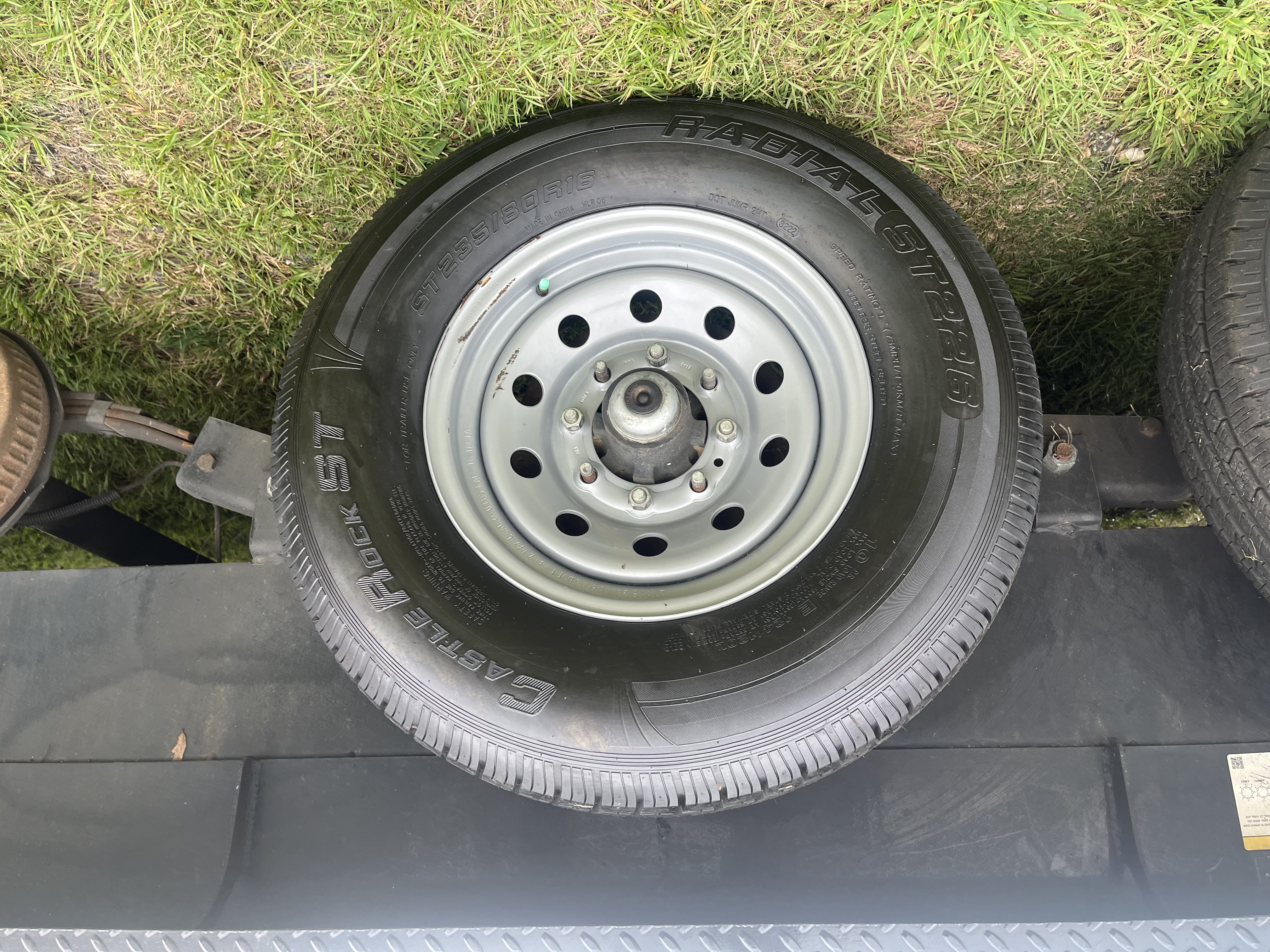 8 Lug Silver Mod Spare Tire
