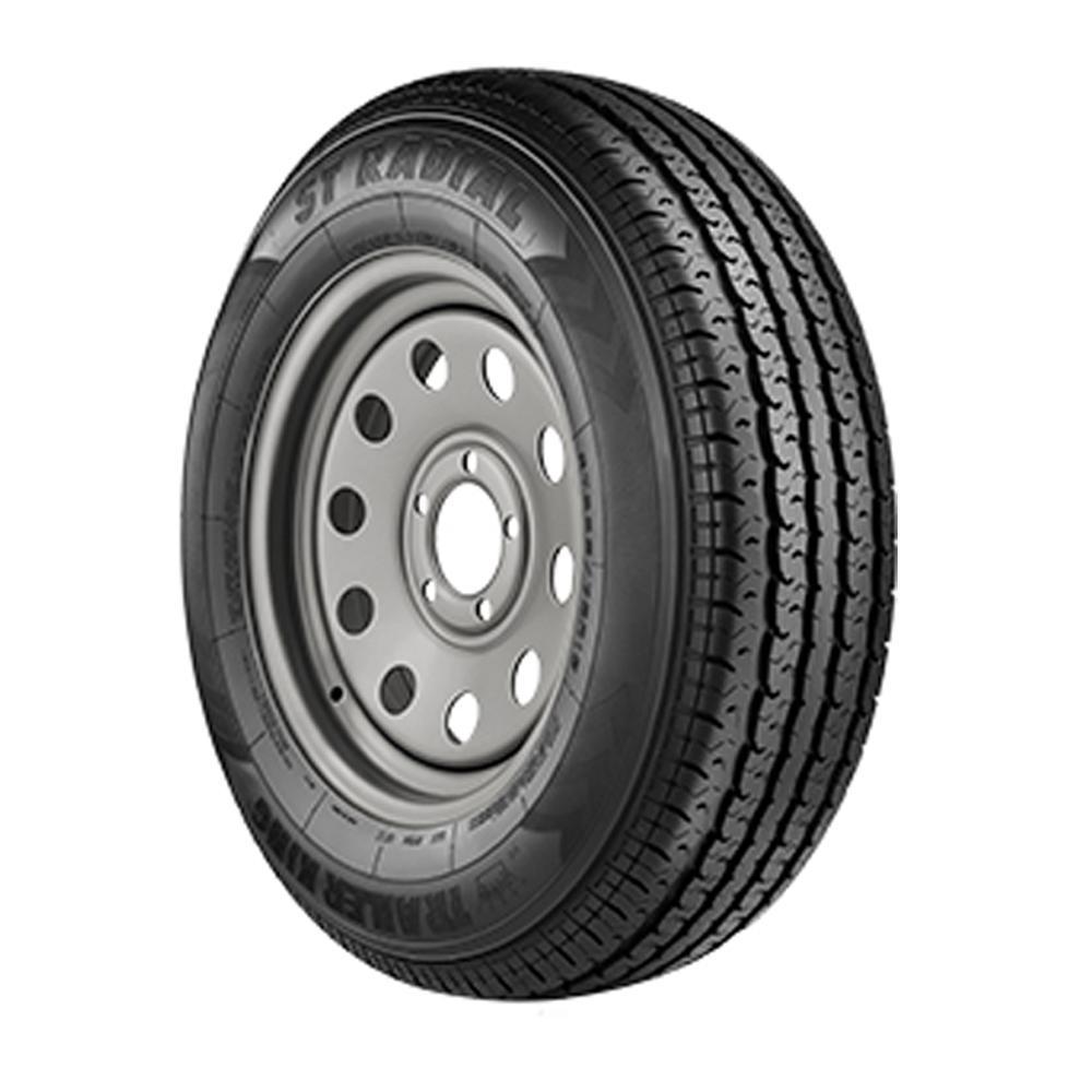 Spare Tire and Rim (205/75R15 - 5 BOLT) - Big Tex