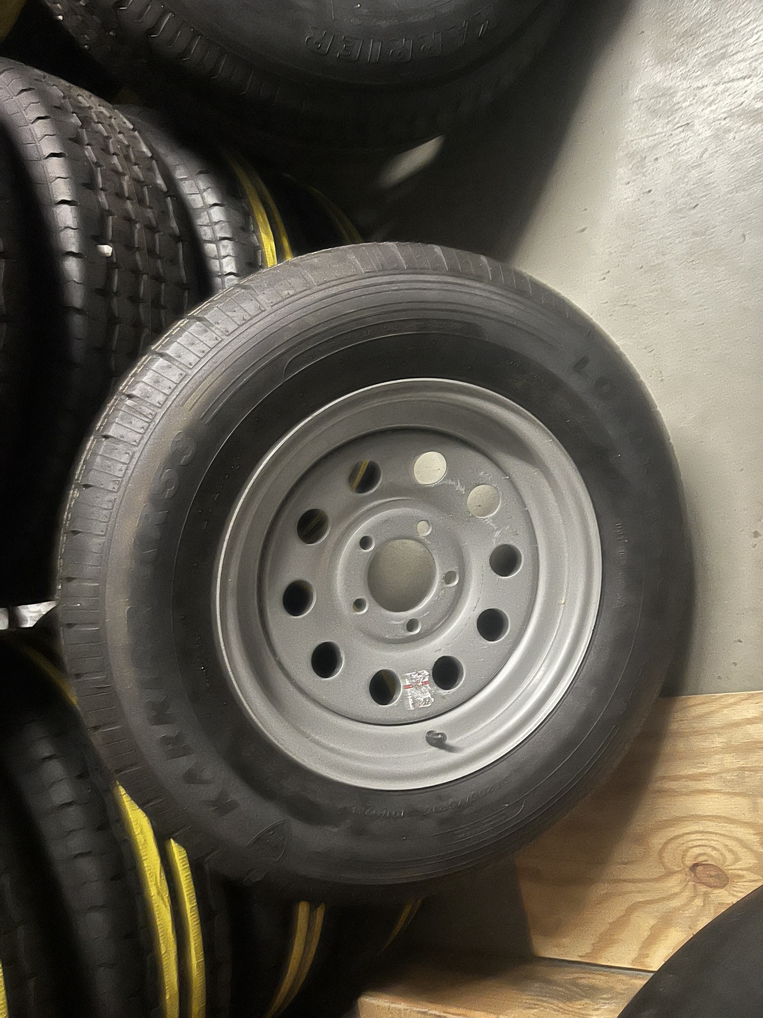 5 Lug 15"  SILVER Mod Spare