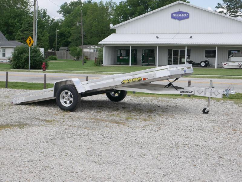 2023 Aluma 7814S Tilt Utility Trailer Elnora In Trailer Dealer