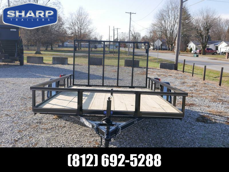 2024 Wesco 7X12 SAG Utility Trailer Elnora In Trailer Dealer Sharp