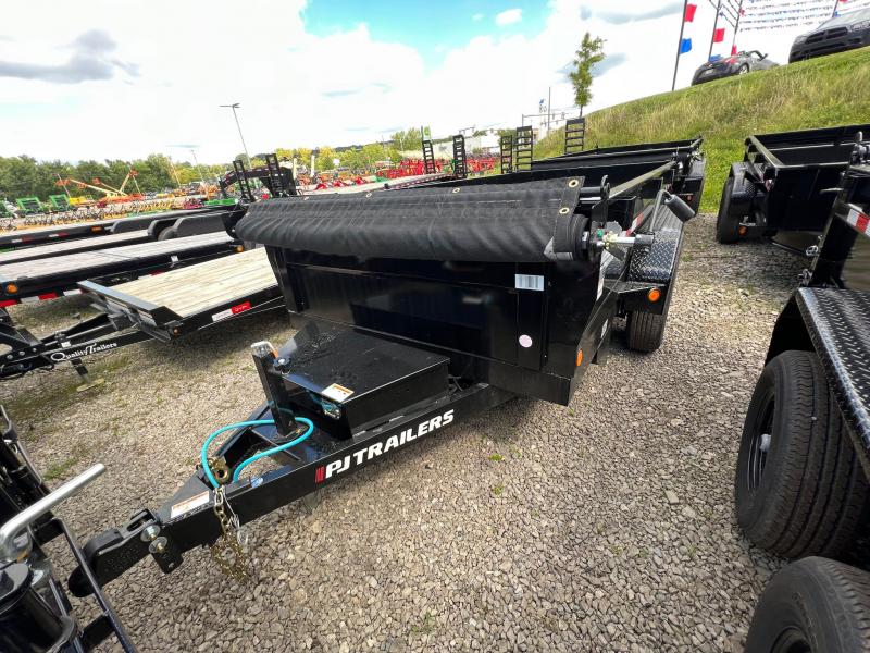 2024 PJ Trailers 14'x72" Tandem Axle Dump Trailer Bridgeport Trailers