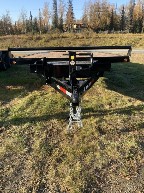 22' Great Northern Low Pro Flatbed Trailer Frontier Trailer in