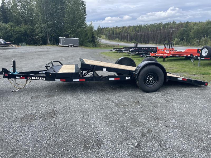 2023 PJ Trailers T1 Tilt Trailer Frontier Trailer in Soldotna, AK