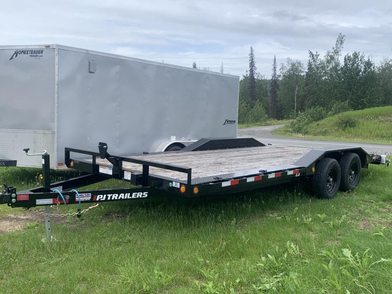 20' PJ Buggy Hauler Equipment Trailer Frontier Trailer in Soldotna, AK Shop Flatbed, Dump
