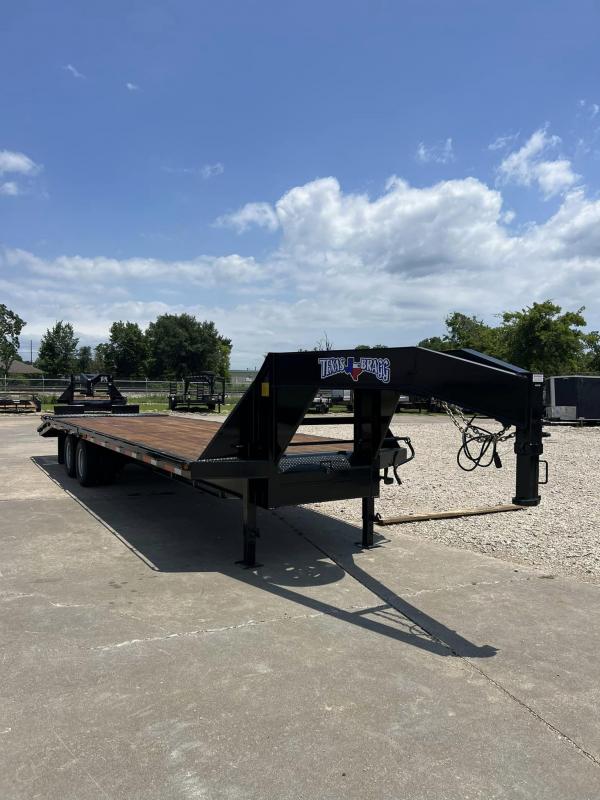 2023 Texas Bragg Trailers 25+5 Deck Over Flatbed Trailer THD Trailers in Beaumont TX