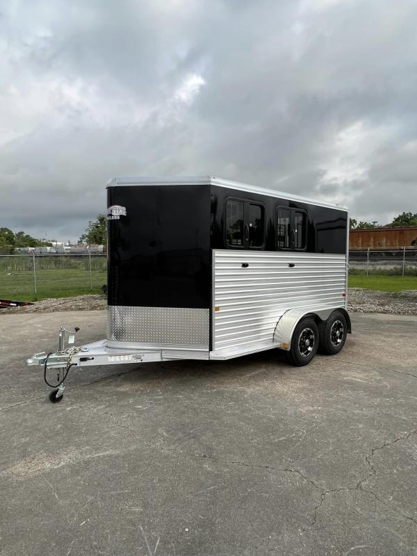 2023 Frontier Trailers 2 Horse Stock / Stock Combo Trailer THD