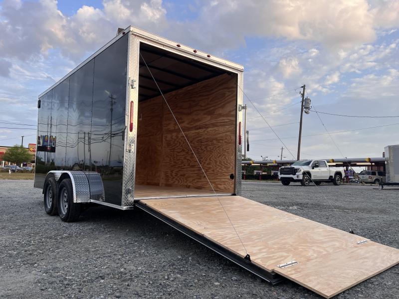 7x16 Tandem Axle Enclosed Cargo Trailer Best Quality Trailers for