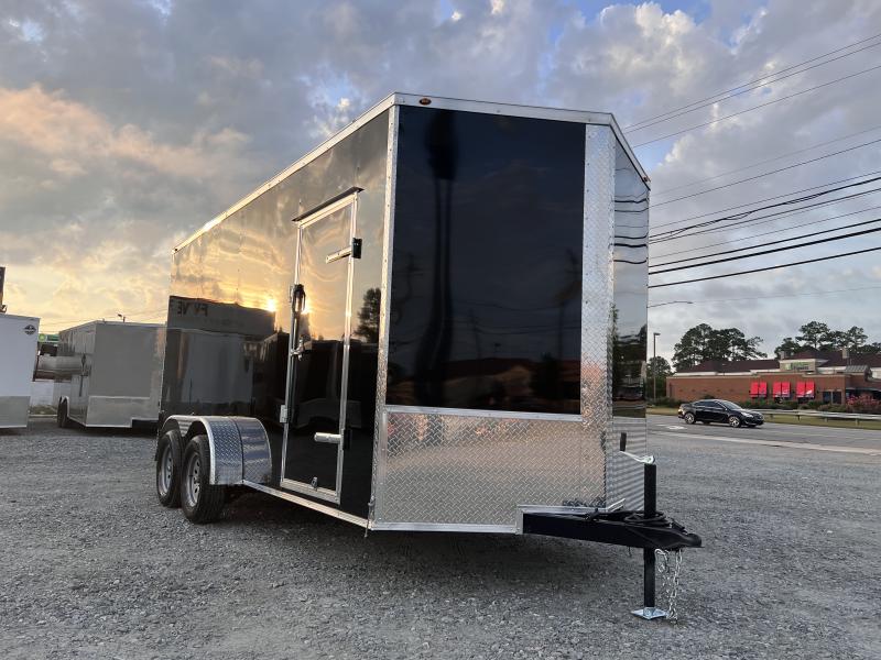 7x16 Tandem Axle Enclosed Cargo Trailer Best Quality Trailers for