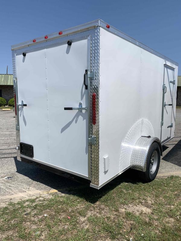 6x12 Single Axle Enclosed Cargo Trailer Best Quality Trailers for