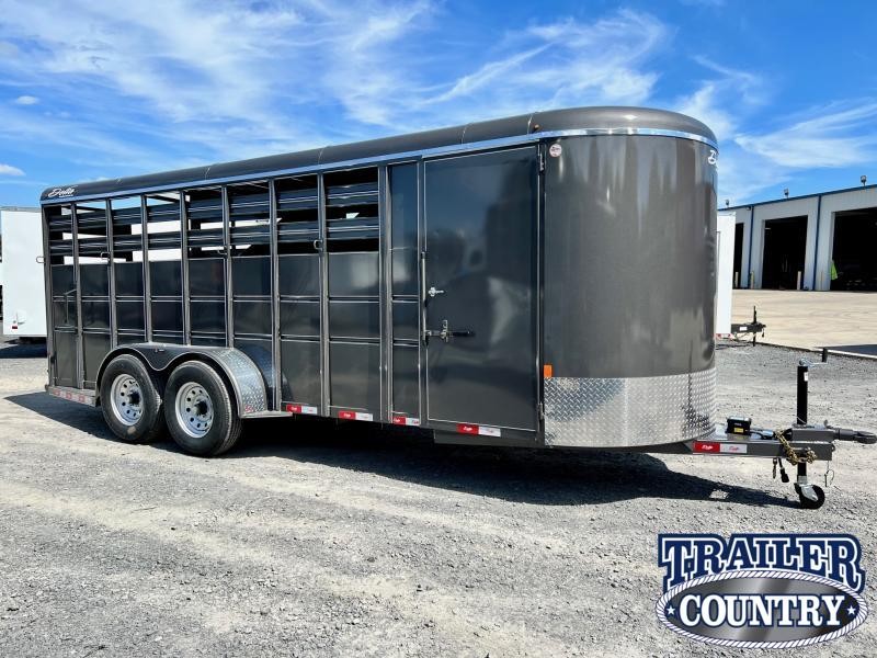 2023 Delta Manufacturing 500 4 Horse Stock Combo Horse Trailer Horse