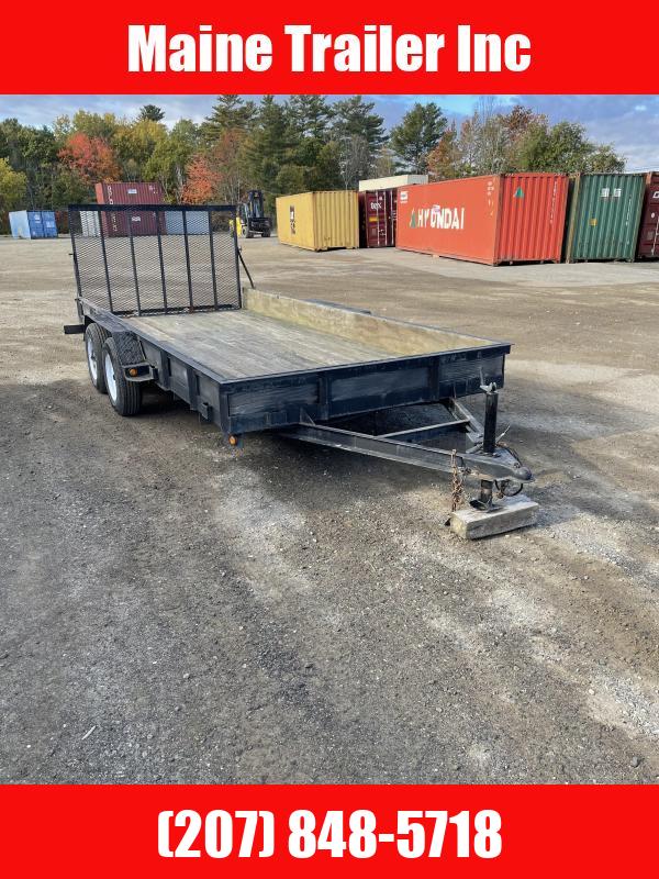 2007 Hudson Brothers HTLG16 Utility Trailer Maine Trailer Shipping