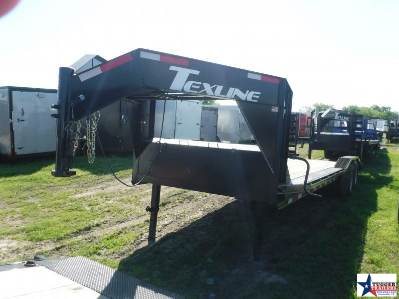 2022 TexLine 102x24 24ft Utility Open 0723 Equipment Work Haul Flatbed