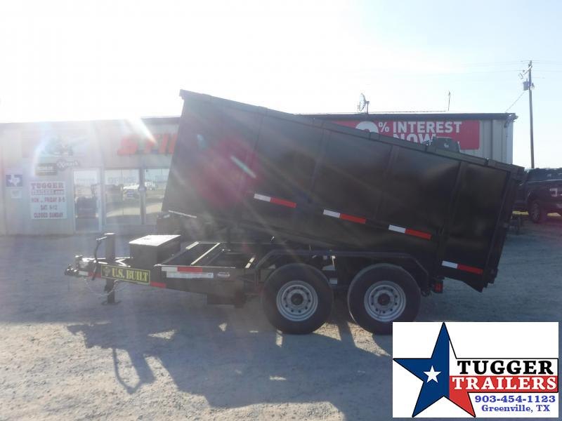 2022 Texas Pride Trailers 3025 7x12x4 DT71214KBP Dump Trailer Tugger