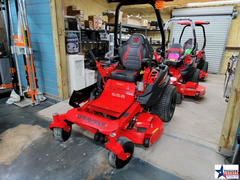 2023 Gravely Pro Turn 652 Lawn Equipment Tugger Trailers Trailers