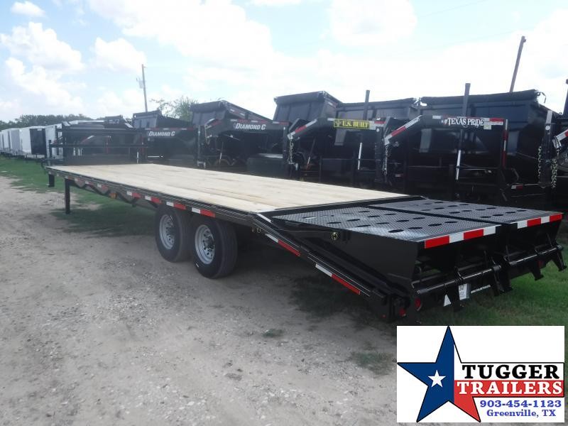 2022 TexLine 102x30 30ft 805 25+5 Flatbed Gooseneck Open Equipment Work Toy Tool Heavy Duty