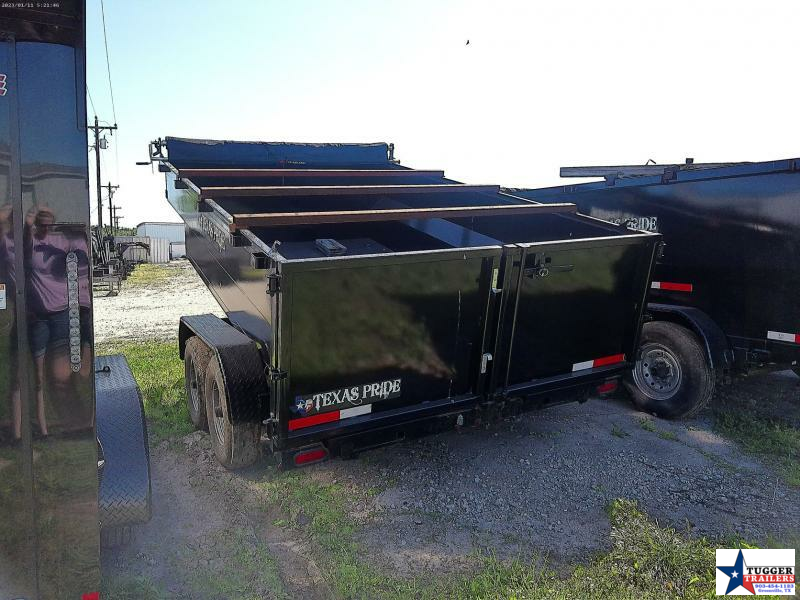 2022 Texas Pride Trailers 7x12x3 DT71214KBP 33671 Dump Trailer