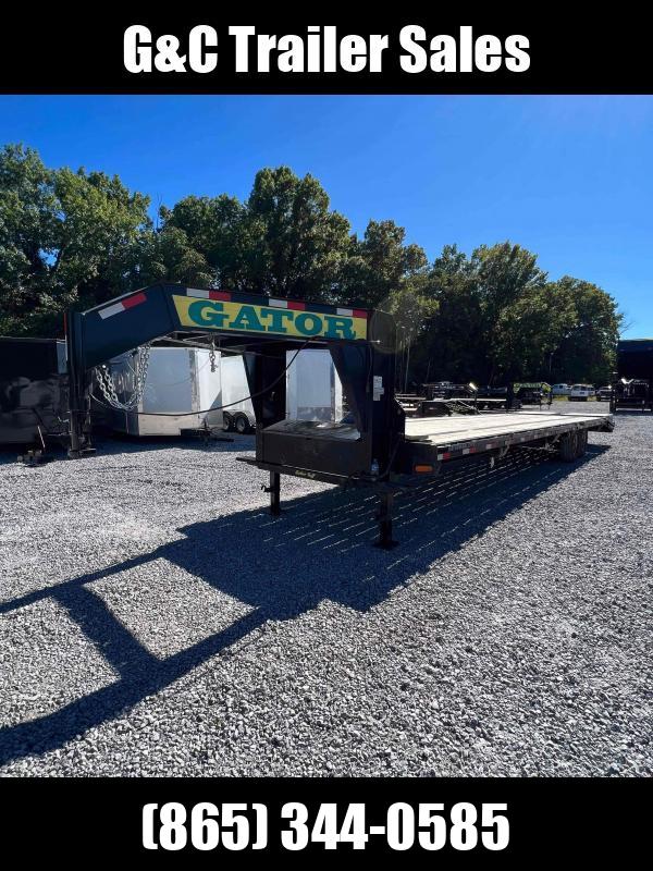 2023 Gatormade Trailers 8X35 GOOSENECK REPO Equipment Trailer G&C