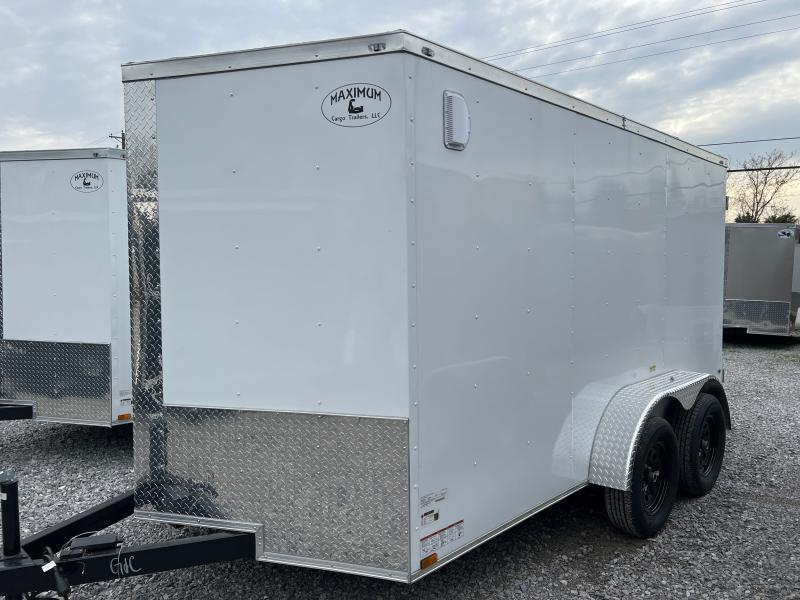 2022 Maximum Cargo Trailers 7x12 TA Enclosed Cargo Trailer BARN DOORS