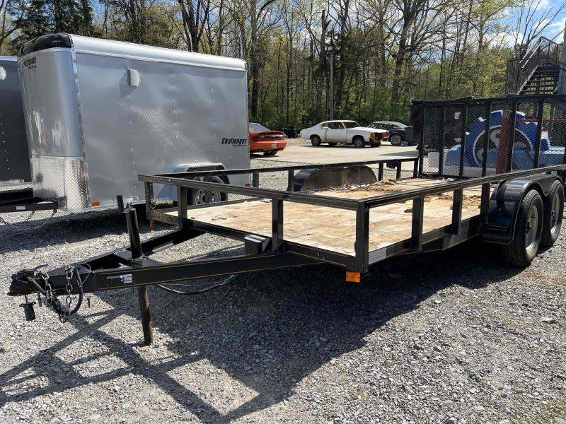 2022 P&T Trailers 7x16 Utility Cargo / Enclosed Trailer G&C Trailer Sales Knoxville, TN