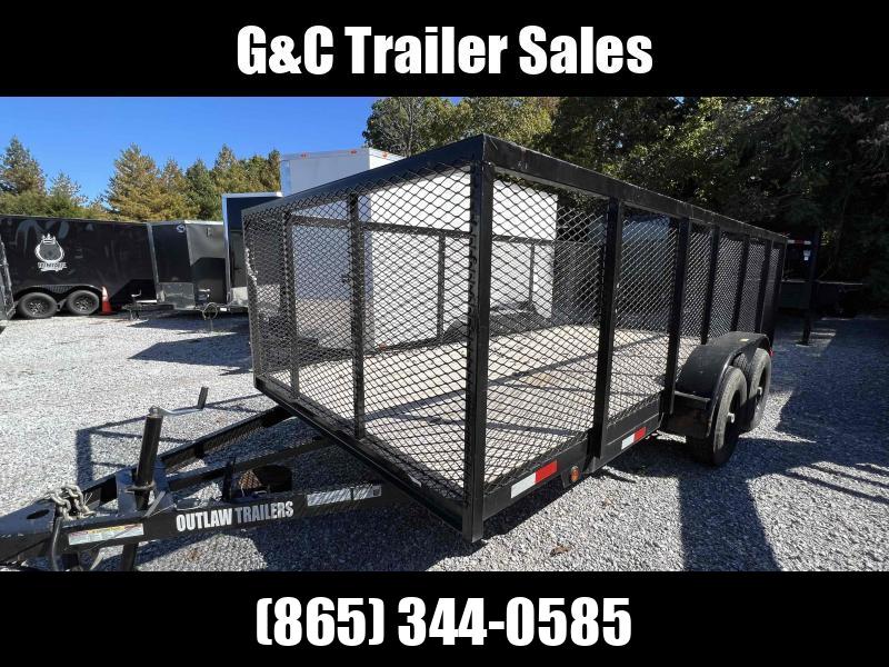 2022 Stryker Trailers 7x16 Utility (4' Mesh Sides) Utility Trailer G