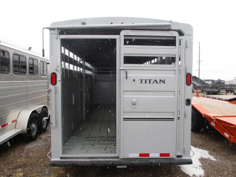 2023 Titan Trailers Classic Livestock Trailer Stock Trailers For Sale