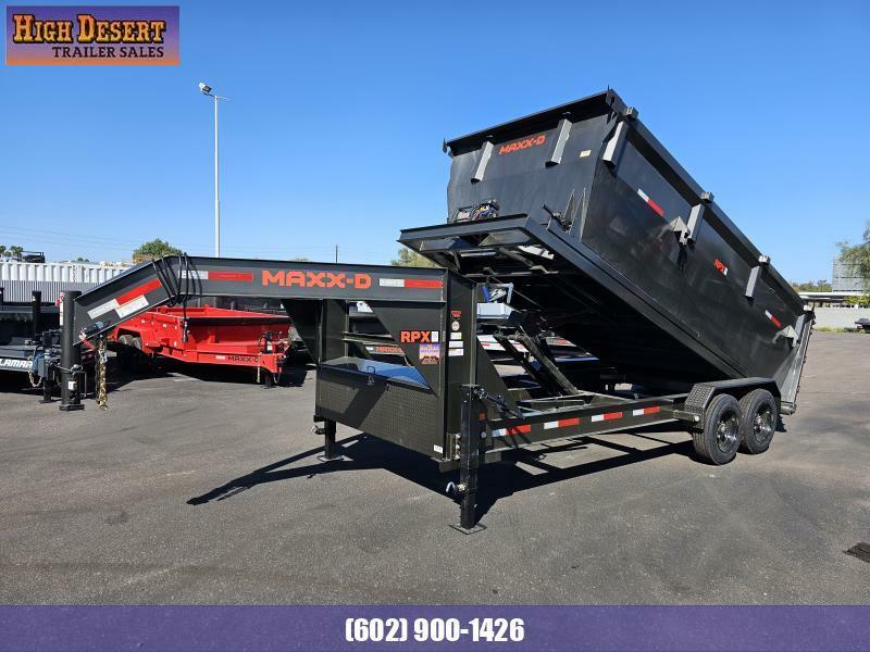 2023 MAXXD RPX 16' Roll Off Dump Trailer for sale Gooseneck trailer
