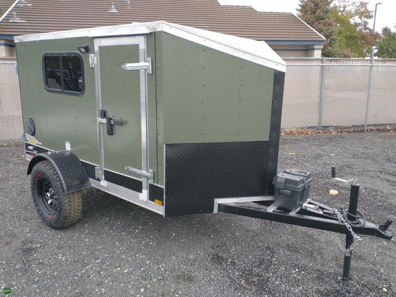 2023 Cargo King by Forest River Nomad 5x8 Enclosed Camping Trailer