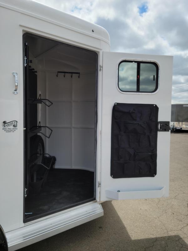 2024 Trails West Sierra II 2 Horse TrailerWarmblood Height Horse