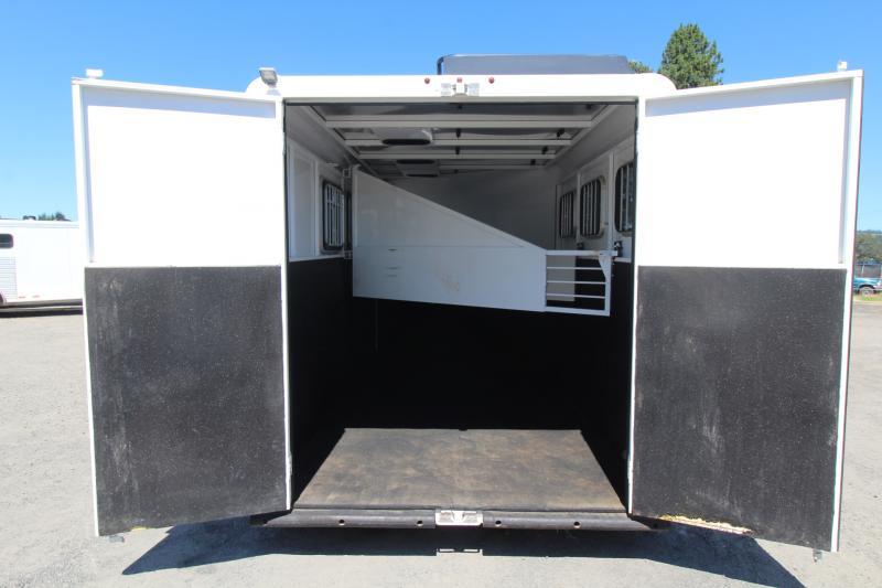 2016 Trails West Adventure MX II 3 Horse Trailer Roof Rack Horse