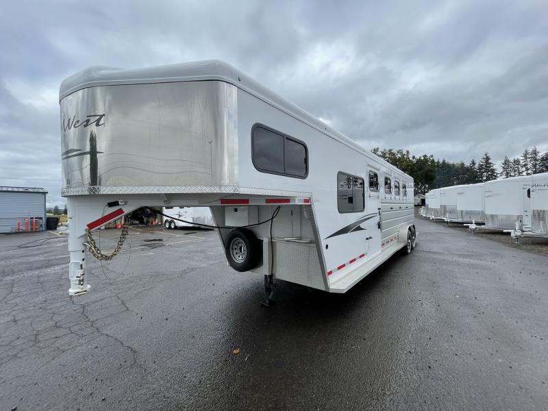 2019 Trails West 4 Horse Sierra GN Trailer w/ Comfort Pkg. Warmblood