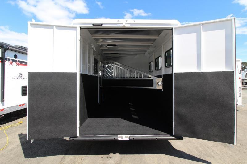 2024 Trails West Classic II 3 Horse Trailer Warmblood Height Horse Trailers For Sale Double