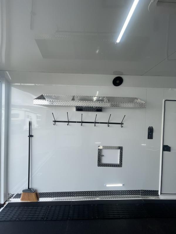 2023 Trails West RPM 28' Snowmobile Trailer REDUCED PRICE!! Burandt Edition Power Rear Ramp