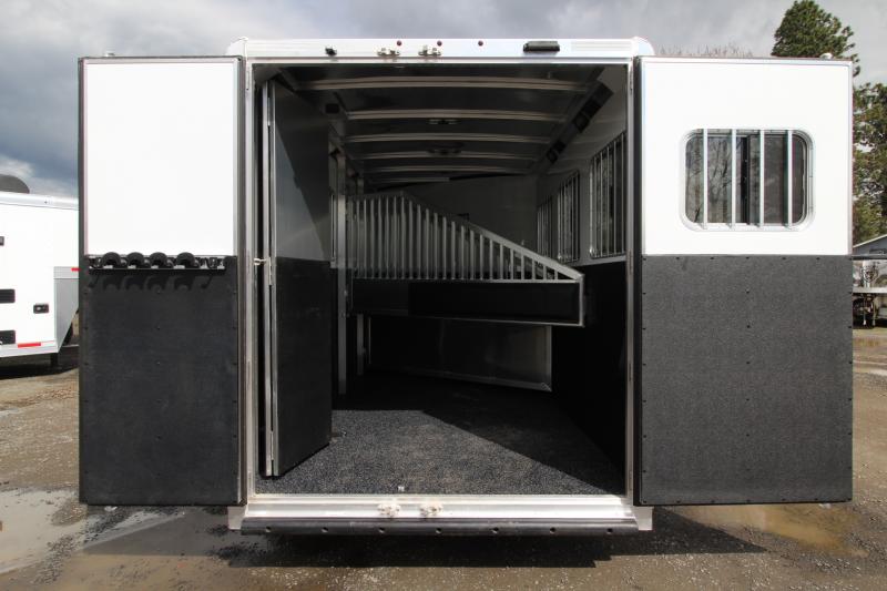 2023 Exiss 730 Extra Tall 7'8" Tall 3 Horse Aluminum Trailer